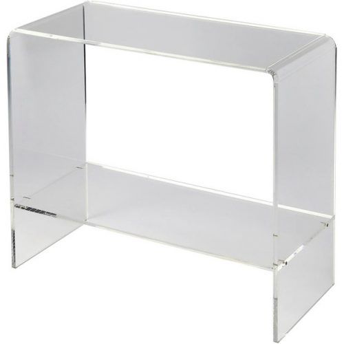 Clear Acrylic Console Tables (Photo 2 of 20)