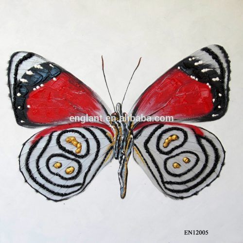 Butterflies Canvas Wall Art (Photo 11 of 15)