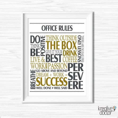 Inspirational Wall Art For Office (Photo 3 of 20)