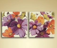 The 20 Best Collection of Abstract Floral Canvas Wall Art
