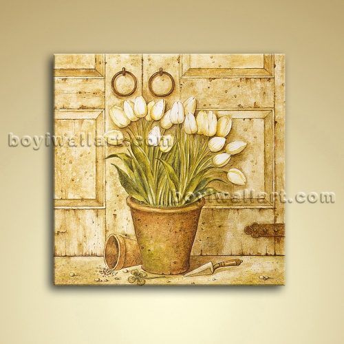 Abstract Flower Wall Art (Photo 13 of 20)