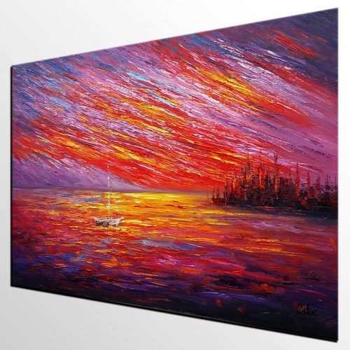 Oil Painting Wall Art On Canvas (Photo 8 of 20)