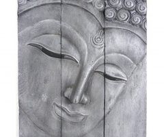 15 Inspirations Silver Buddha Wall Art