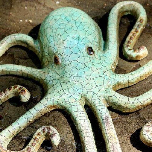 Octopus Metal Wall Sculptures (Photo 16 of 20)
