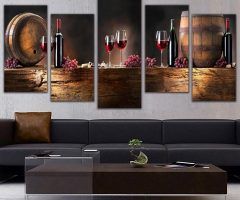 20 Collection of Kitchen Canvas Wall Art Decors