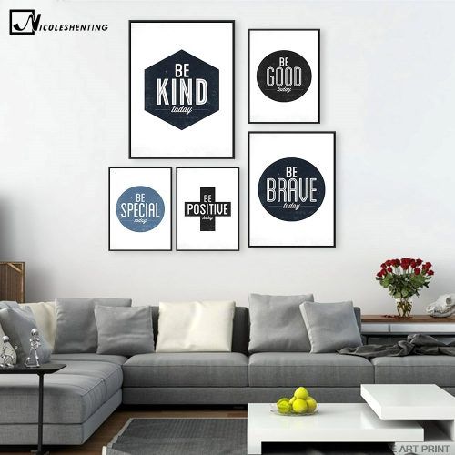 Large Canvas Wall Art Quotes (Photo 15 of 15)