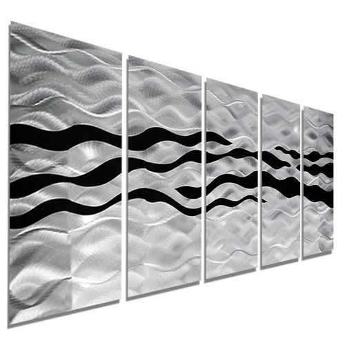Black And Silver Metal Wall Art (Photo 11 of 20)