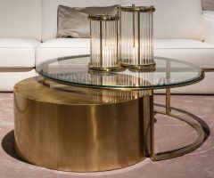 20 Ideas of Satin Gold Coffee Tables
