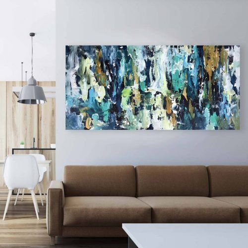 Modern Painting Canvas Wall Art (Photo 18 of 20)