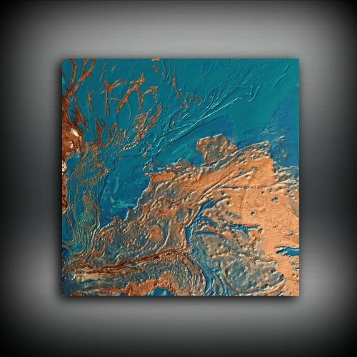 Abstract Copper Wall Art (Photo 19 of 20)