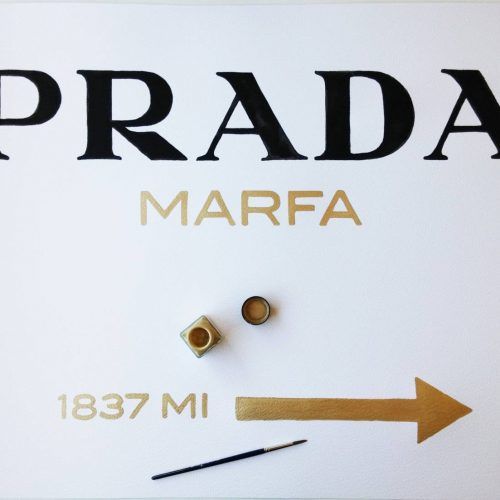 Prada Marfa Wall Art (Photo 1 of 25)
