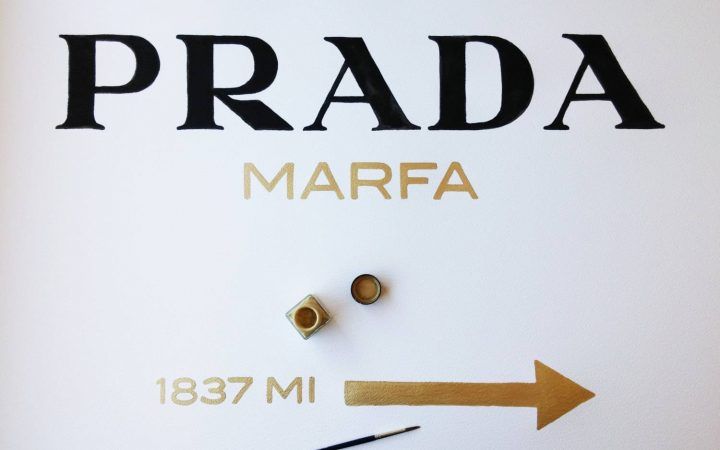 25 Ideas of Prada Marfa Wall Art