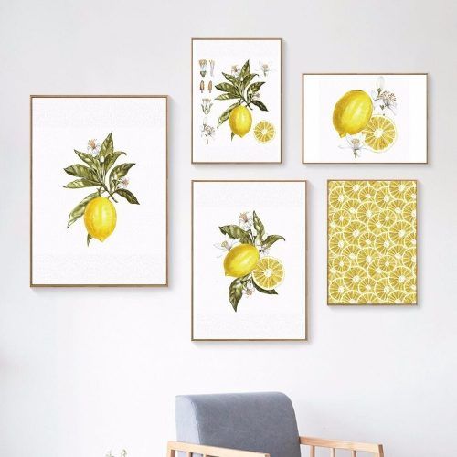 Lemon Wall Art (Photo 8 of 20)