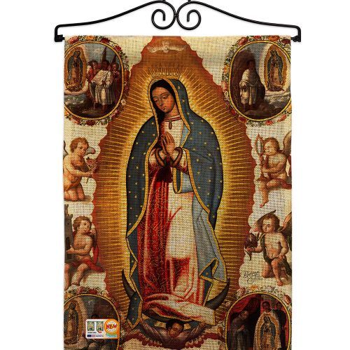 Blended Fabric Our Lady Of Guadalupe Wall Hangings (Photo 3 of 20)