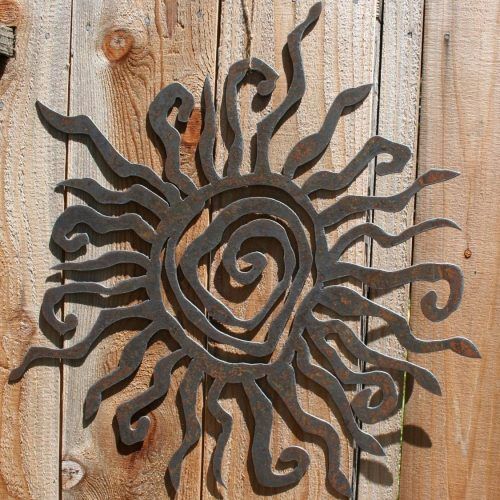 Outdoor Metal Wall Art Decor And Sculptures (Photo 4 of 20)