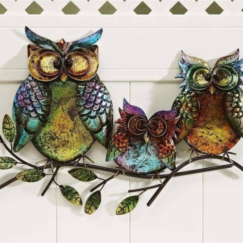 Owls Metal Wall Art (Photo 15 of 20)