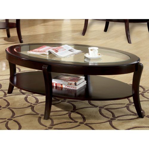 Tempered Glass Oval Side Tables (Photo 17 of 20)