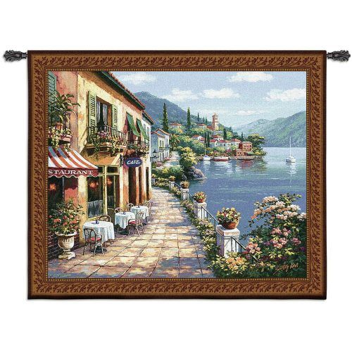 Blended Fabric Bellagio Scalinata Wall Hangings (Photo 8 of 20)