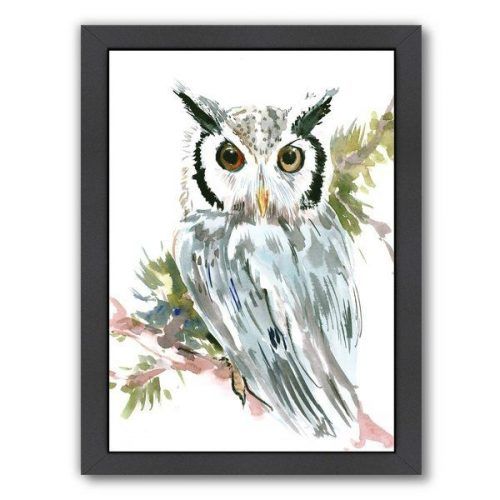 The Owl Framed Art Prints (Photo 18 of 20)
