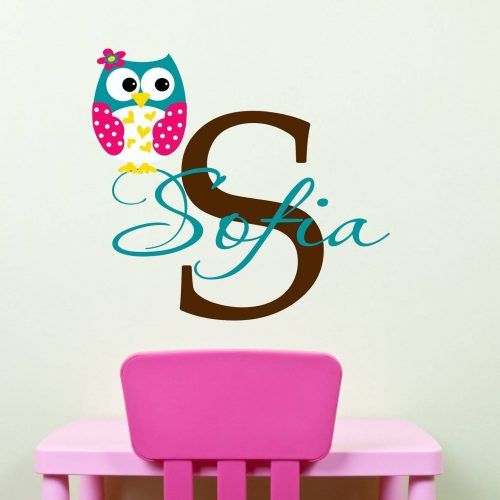 Owl Wall Art Stickers (Photo 11 of 15)