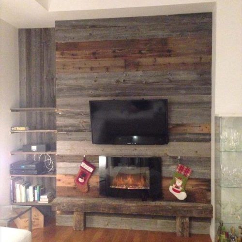 Wall Accents With Pallets (Photo 6 of 15)