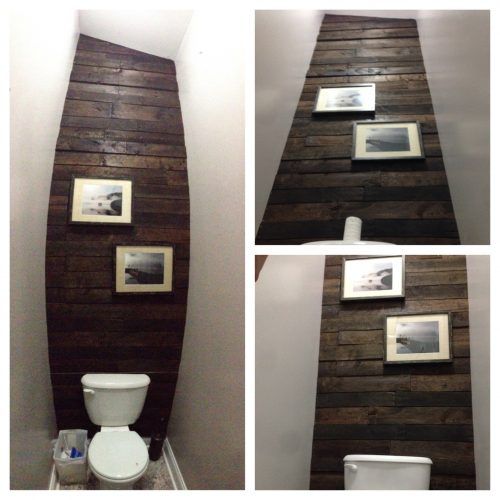 Wall Accents Behind Toilet (Photo 3 of 15)