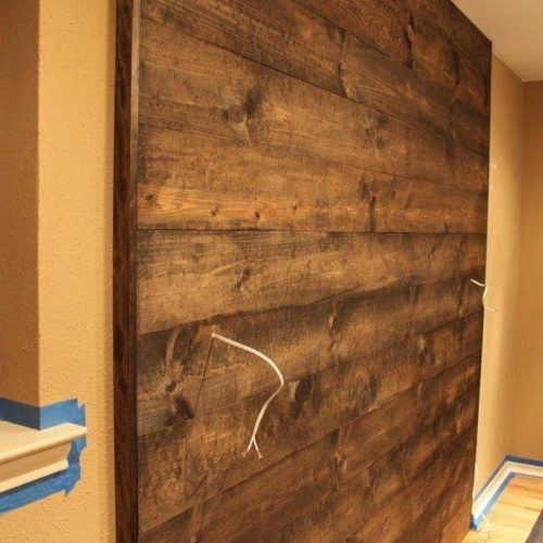 Wall Accents Made From Pallets (Photo 9 of 15)