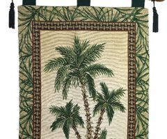 The 20 Best Collection of Blended Fabric Palm Tree Wall Hangings