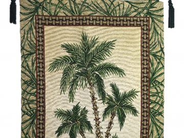 Blended Fabric Palm Tree Wall Hangings