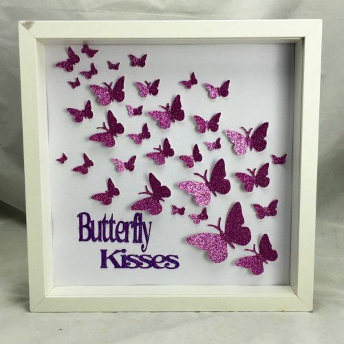 Butterflies Canvas Wall Art (Photo 14 of 15)