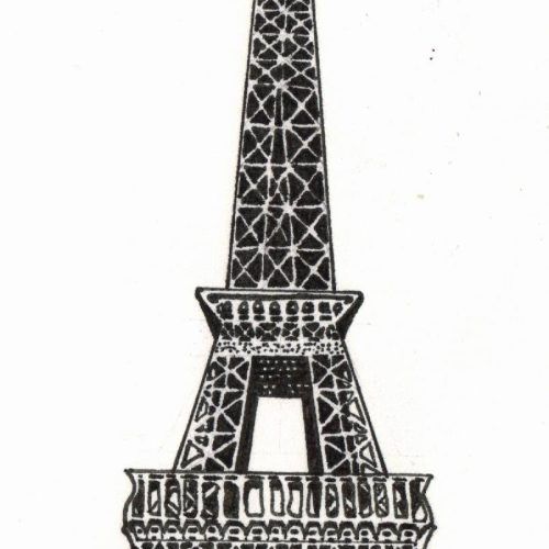 Metal Eiffel Tower Wall Art (Photo 7 of 30)