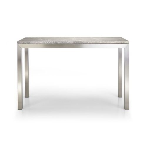 Smoke Gray Wood Square Console Tables (Photo 17 of 20)
