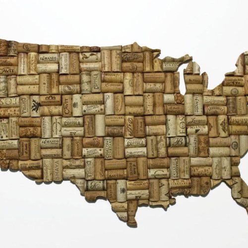 State Map Wall Art (Photo 6 of 20)