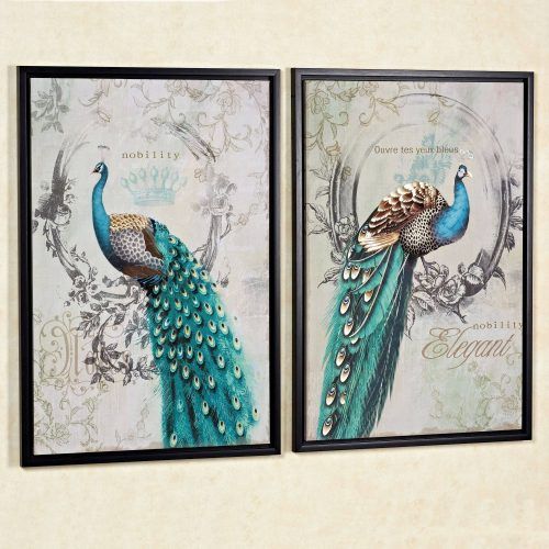 Jeweled Peacock Wall Art (Photo 3 of 20)