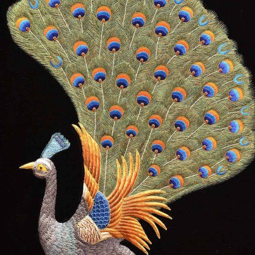 Jeweled Peacock Wall Art (Photo 7 of 20)