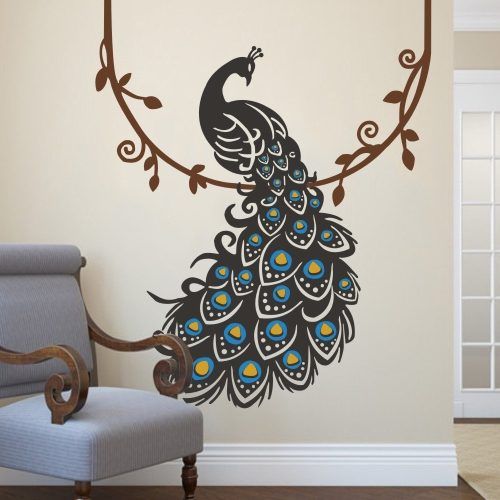 Peacock Wall Art (Photo 14 of 15)