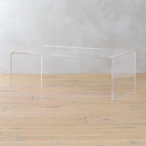 Thick Acrylic Coffee Tables (Photo 11 of 20)
