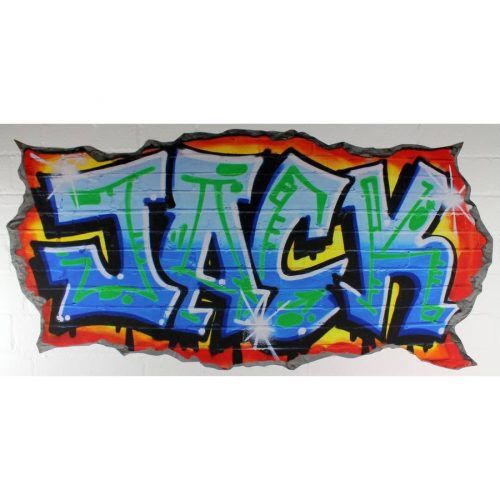 Graffiti Wall Art Stickers (Photo 15 of 30)