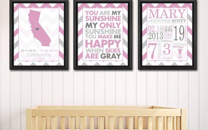 25 Best Collection of Baby Name Wall Art