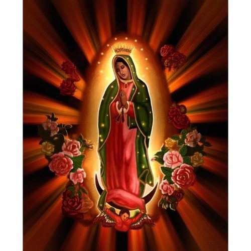 Blended Fabric Our Lady Of Guadalupe Wall Hangings (Photo 16 of 20)