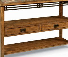 The Best Metal and Mission Oak Console Tables