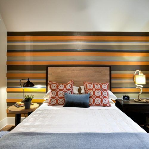 Stripe Wall Accents (Photo 11 of 15)