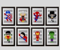 25 The Best Superhero Wall Art for Kids