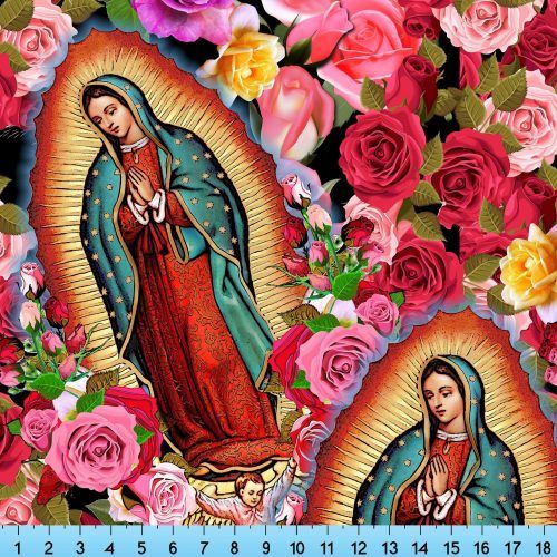 Blended Fabric Our Lady Of Guadalupe Wall Hangings (Photo 6 of 20)