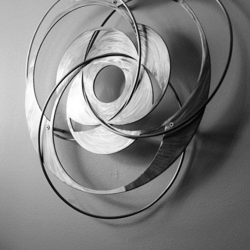 Stainless Steel Metal Wall Sculptures (Photo 15 of 20)