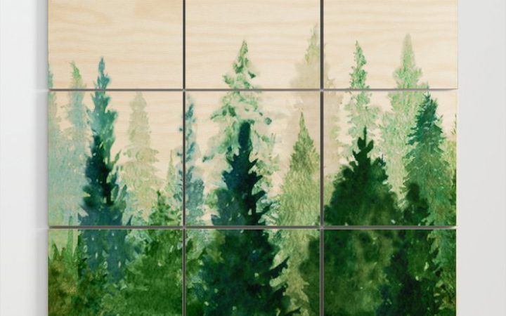 The 20 Best Collection of Pine Forest Wall Art