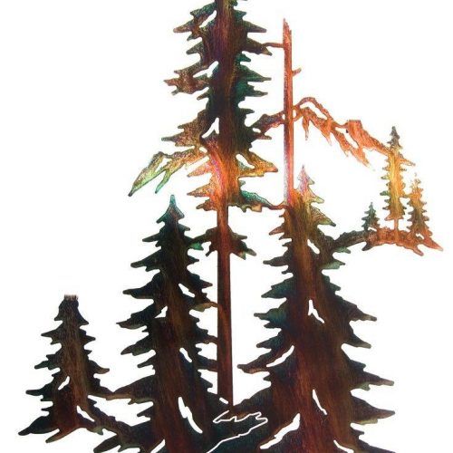 Pine Tree Wall Art (Photo 6 of 30)