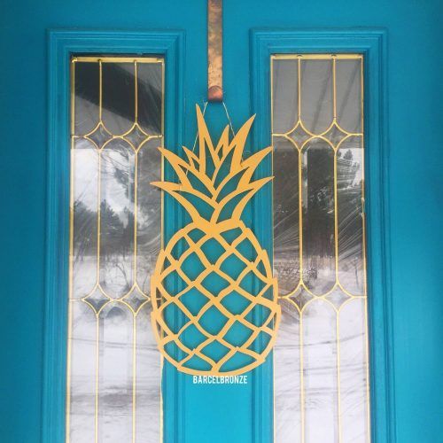 Pineapple Metal Wall Art (Photo 4 of 20)