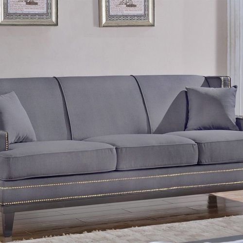 Gray Linen Sofas (Photo 12 of 20)