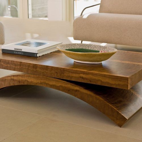 Modern Wooden X-Design Coffee Tables (Photo 9 of 20)